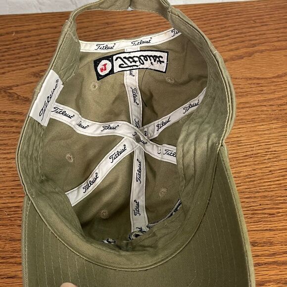 Titleist Golf Tan/black & white lettering adjustable strap OSFM - Picture 6 of 8